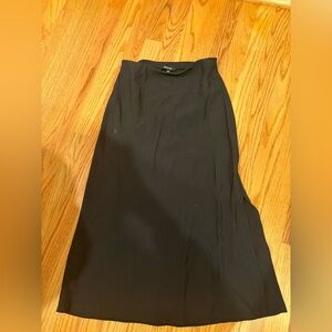 Madewell Black Maxi Skirt